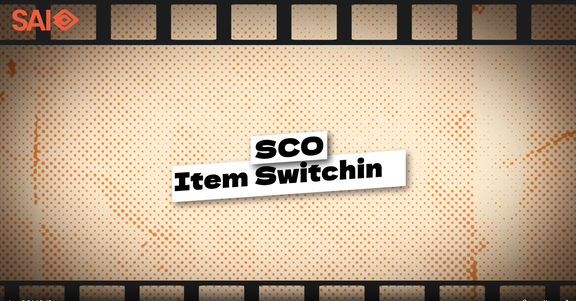 SCO Item Switching